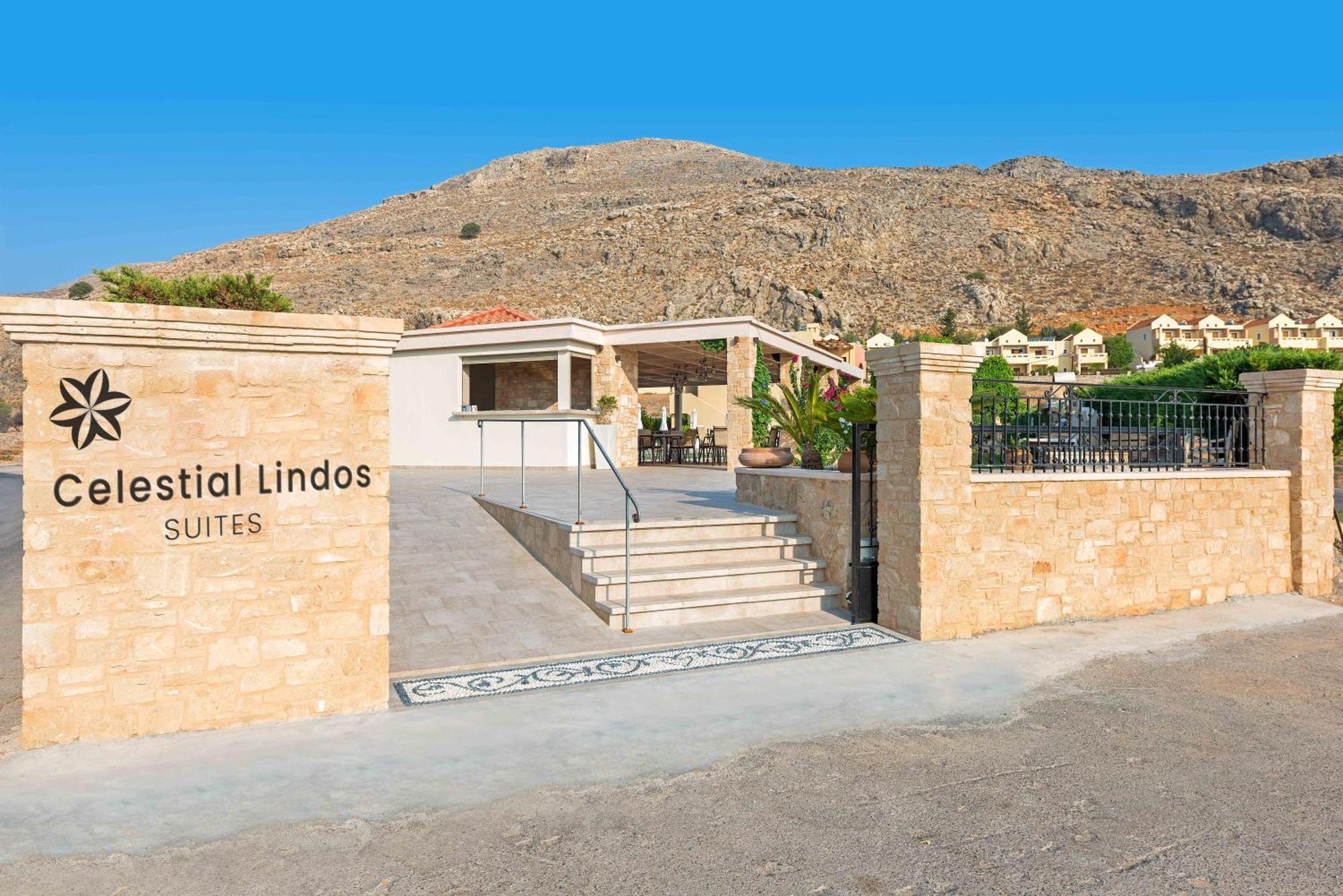 Celestial Lindos Suites Exterior foto