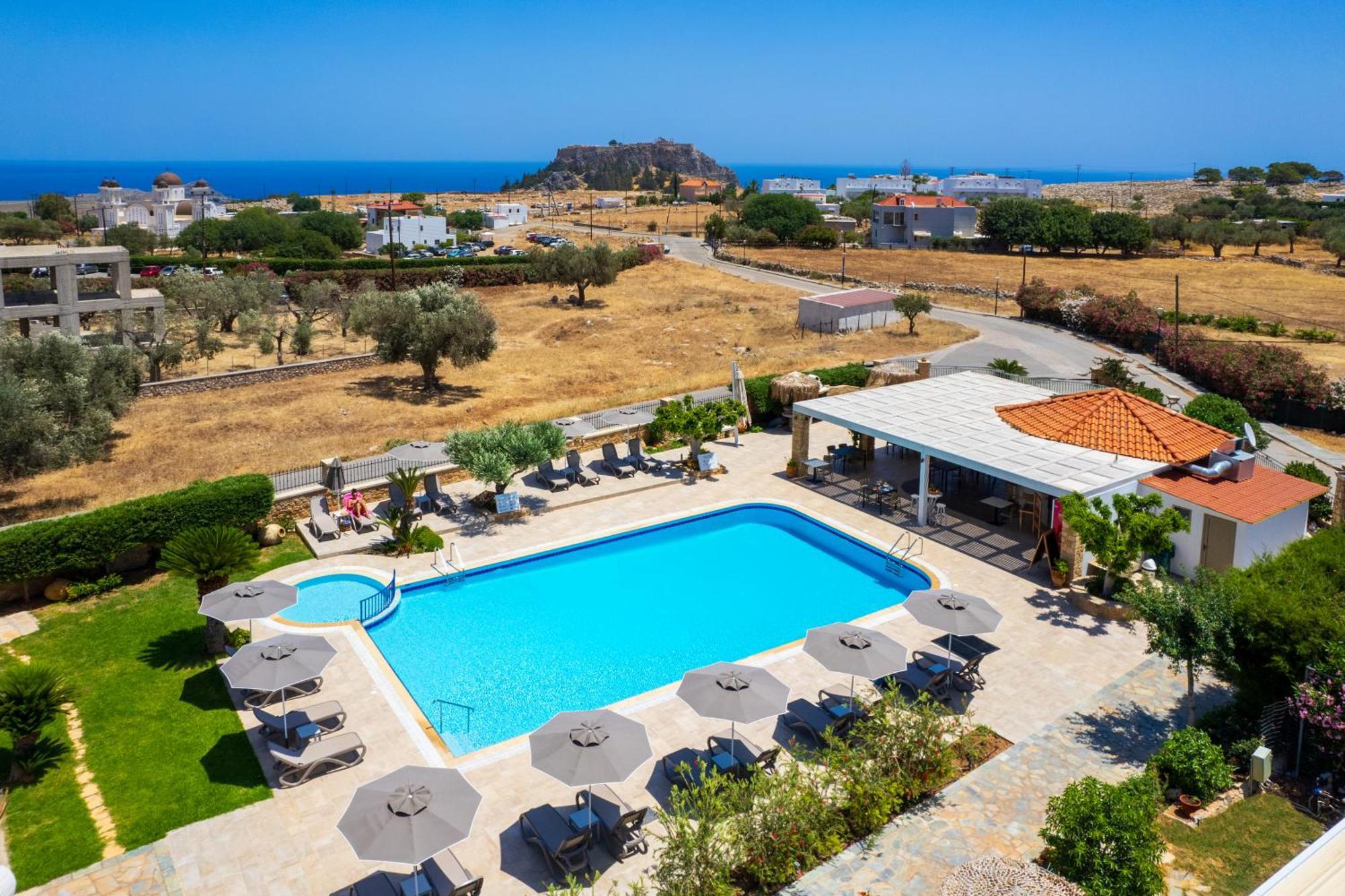 Celestial Lindos Suites Exterior foto