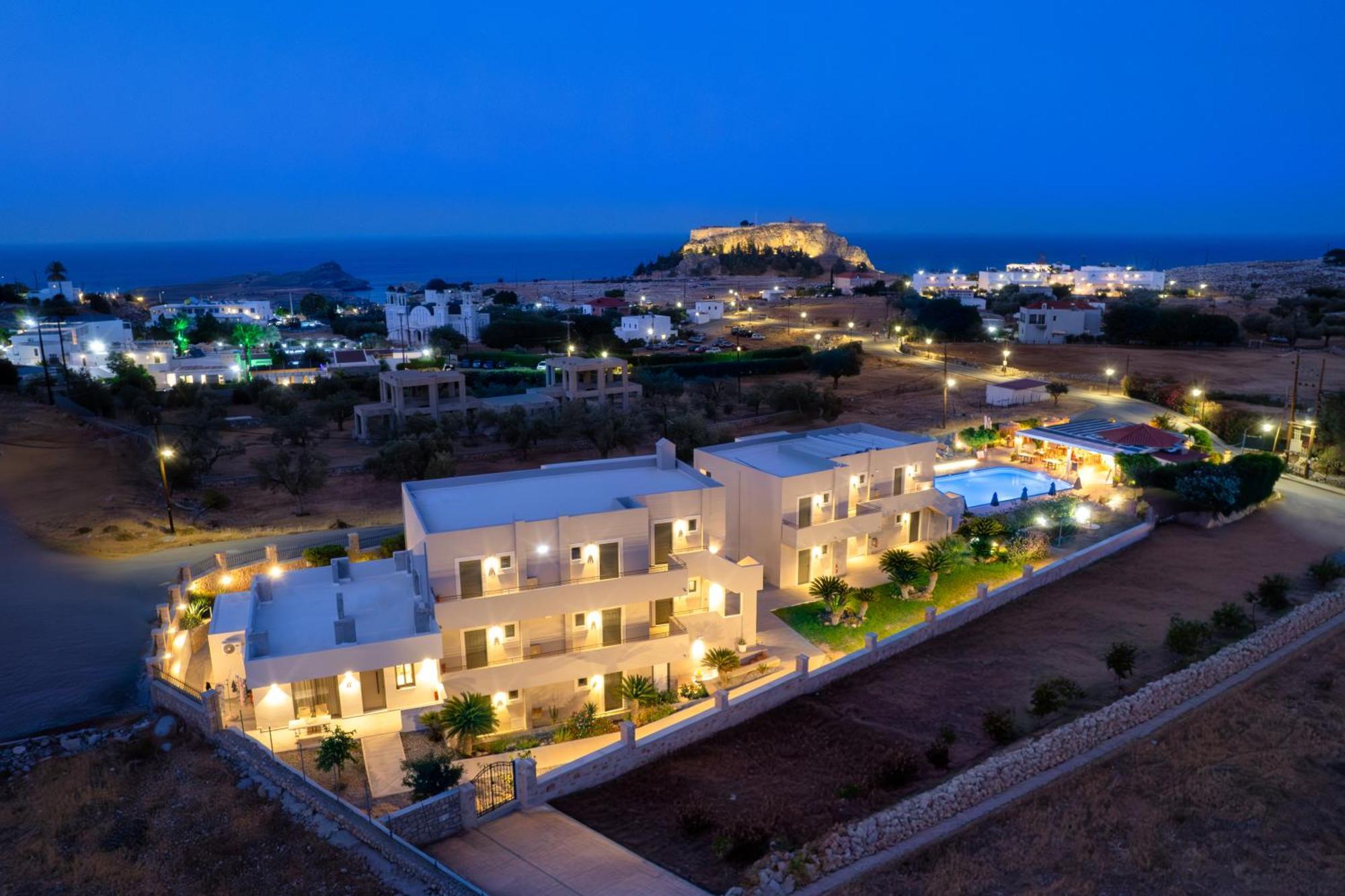 Celestial Lindos Suites Exterior foto